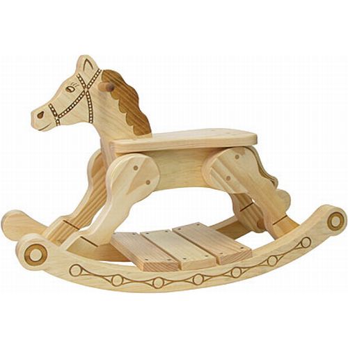 how to carve a rocking horse head